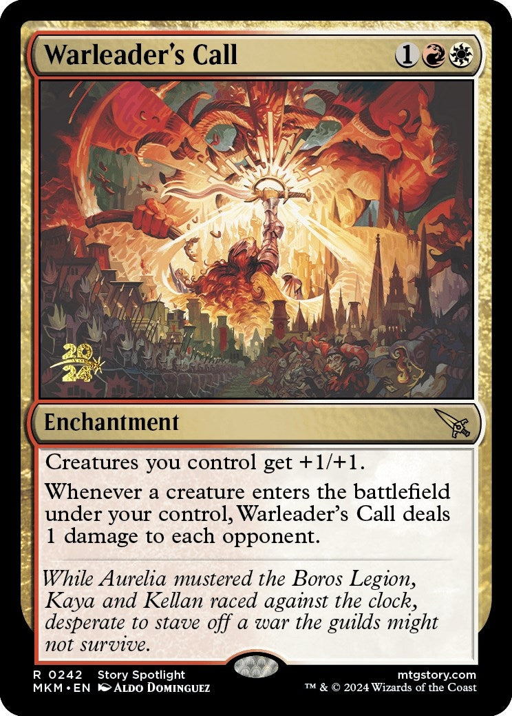 Image for Warleader's Call (242) (Prerelease Cards) - Magic: The Gathering
