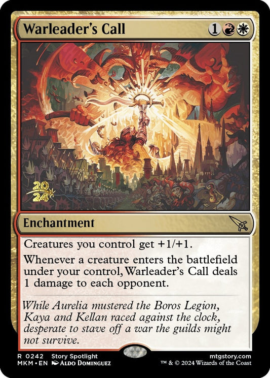Image for Warleader's Call (242) (Prerelease Cards) - Magic: The Gathering