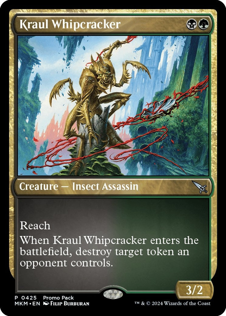 Image for Kraul Whipcracker (425) (Promo Pack: Murders at Karlov Manor) - Magic: The Gathering
