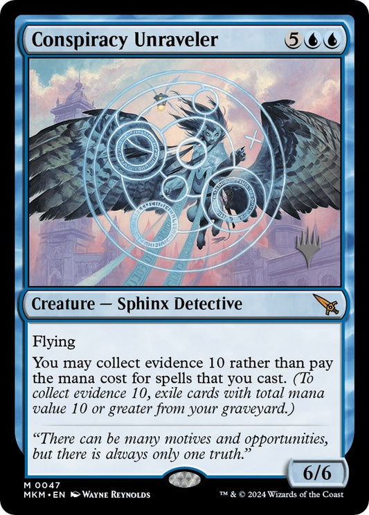 Image for Conspiracy Unraveler (47) (Promo Pack: Murders at Karlov Manor) - Magic: The Gathering