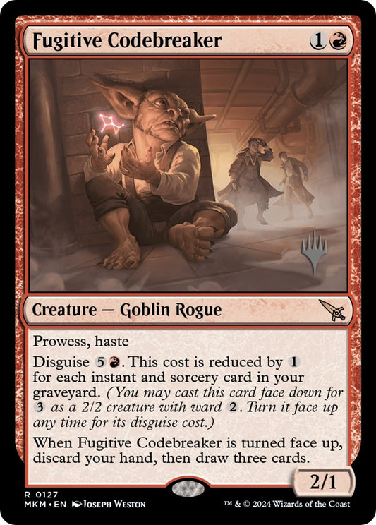 Image for Fugitive Codebreaker (127) (Promo Pack: Murders at Karlov Manor) - Magic: The Gathering