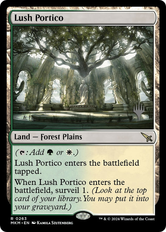Image for Lush Portico (263) (Promo Pack: Murders at Karlov Manor) - Magic: The Gathering