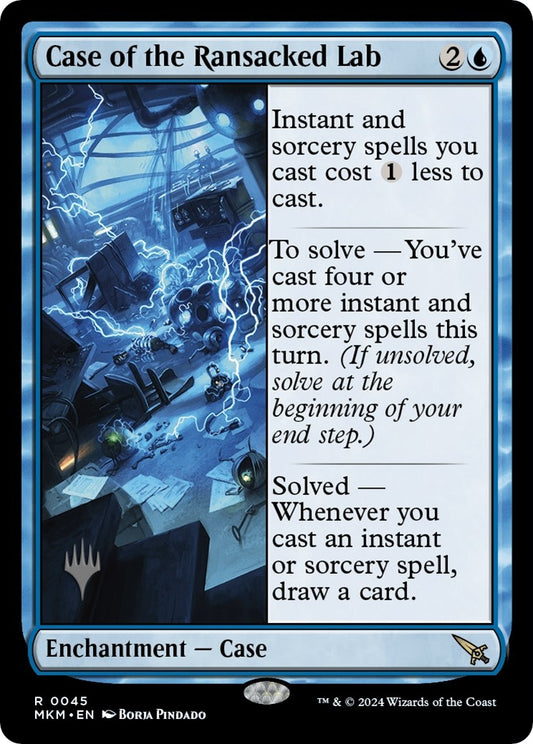 Image for Case of the Ransacked Lab (45) (Promo Pack: Murders at Karlov Manor) - Magic: The Gathering