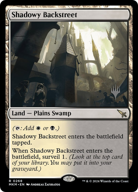 Image for Shadowy Backstreet (268) (Promo Pack: Murders at Karlov Manor) - Magic: The Gathering