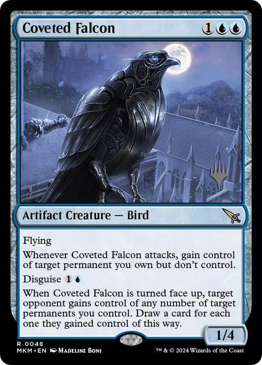 Image for Coveted Falcon (48) (Promo Pack: Murders at Karlov Manor) - Magic: The Gathering