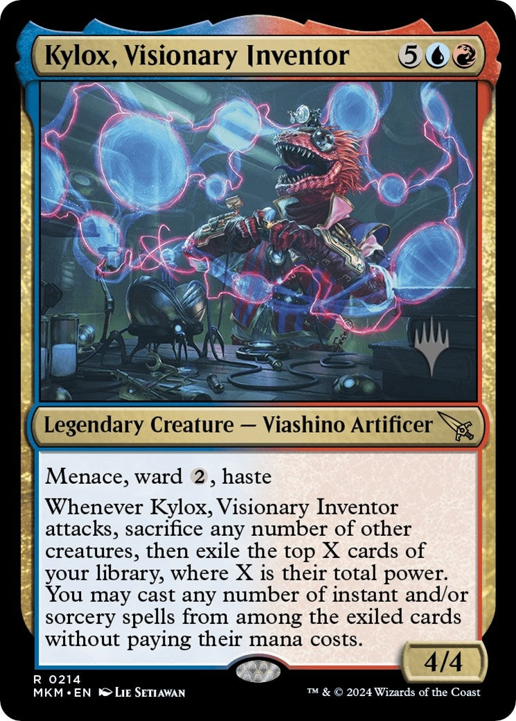 Image for Kylox, Visionary Inventor (214) (Promo Pack: Murders at Karlov Manor) - Magic: The Gathering