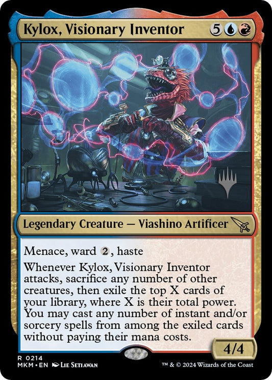 Image for Kylox, Visionary Inventor (214) (Promo Pack: Murders at Karlov Manor) - Magic: The Gathering