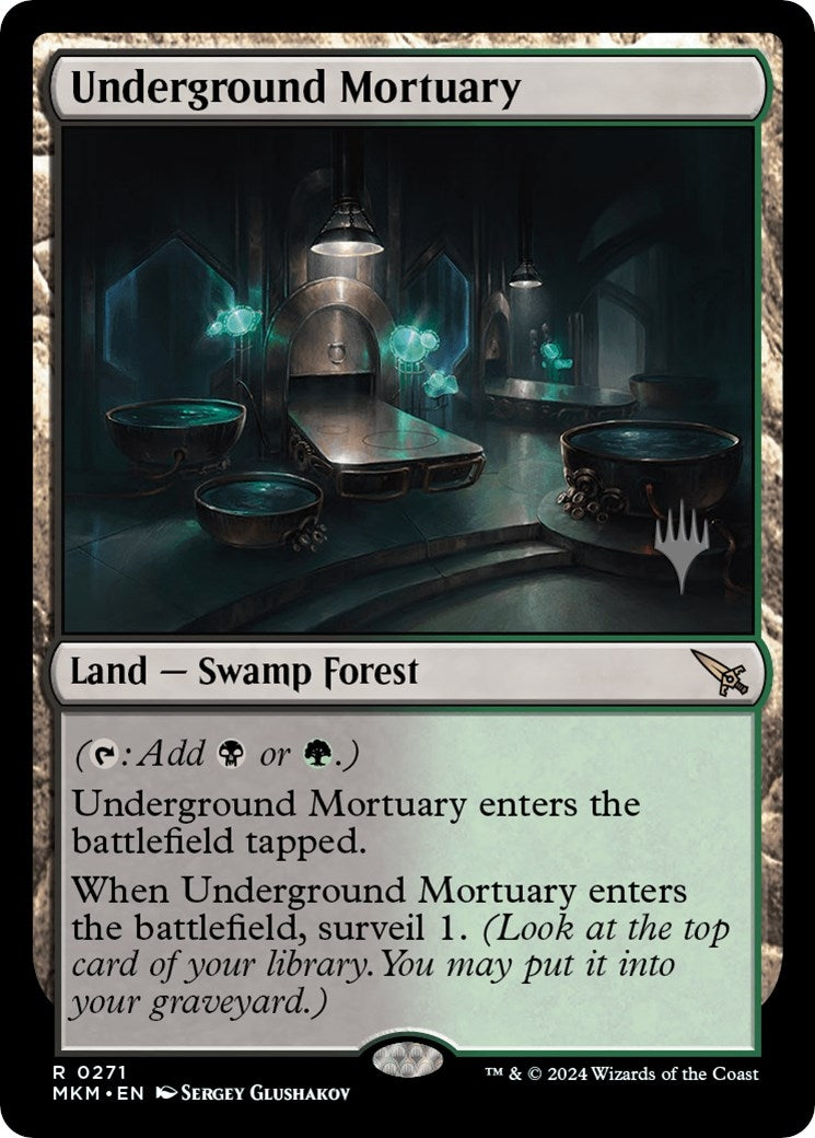 Image for Underground Mortuary (271) (Promo Pack: Murders at Karlov Manor) - Magic: The Gathering