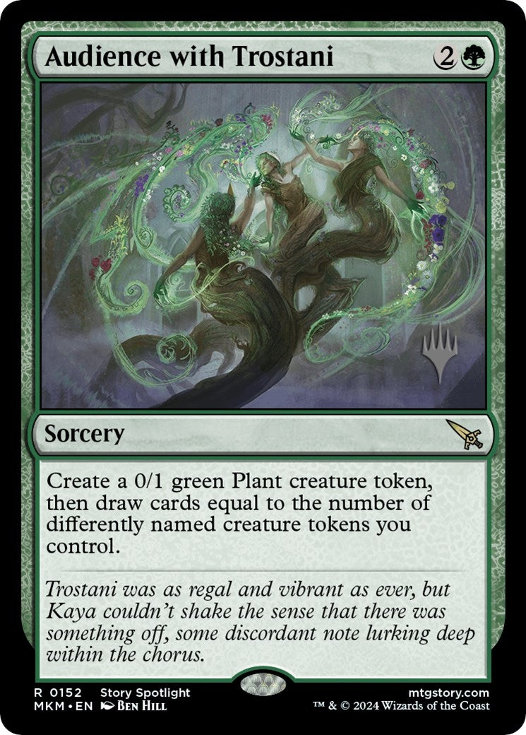 Image for Audience with Trostani (152) (Promo Pack: Murders at Karlov Manor) - Magic: The Gathering