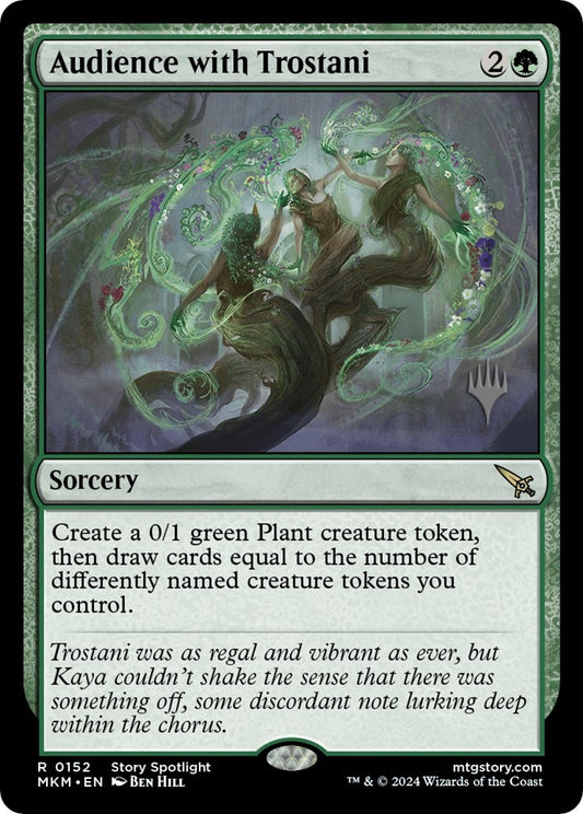 Image for Audience with Trostani (152) (Promo Pack: Murders at Karlov Manor) - Magic: The Gathering