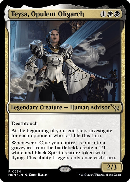 Image for Teysa, Opulent Oligarch (234) (Promo Pack: Murders at Karlov Manor) - Magic: The Gathering