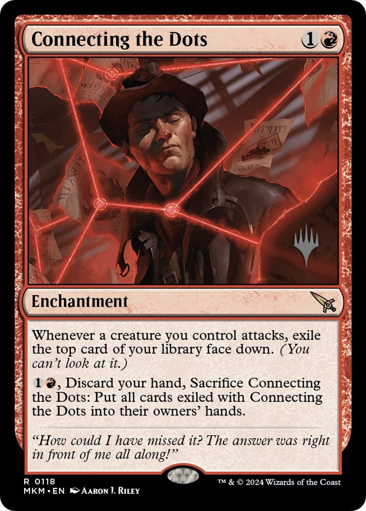 Image for Connecting the Dots (118) (Promo Pack: Murders at Karlov Manor) - Magic: The Gathering