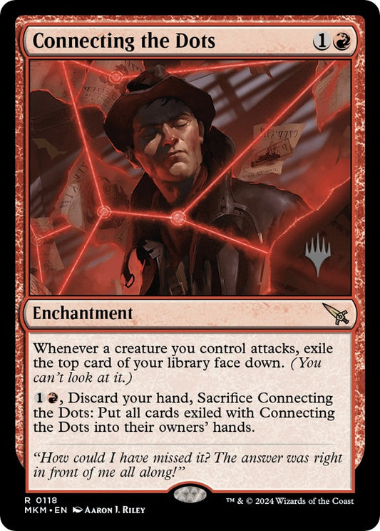 Image for Connecting the Dots (118) (Promo Pack: Murders at Karlov Manor) - Magic: The Gathering