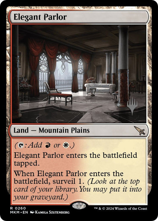 Image for Elegant Parlor (260) (Promo Pack: Murders at Karlov Manor) - Magic: The Gathering