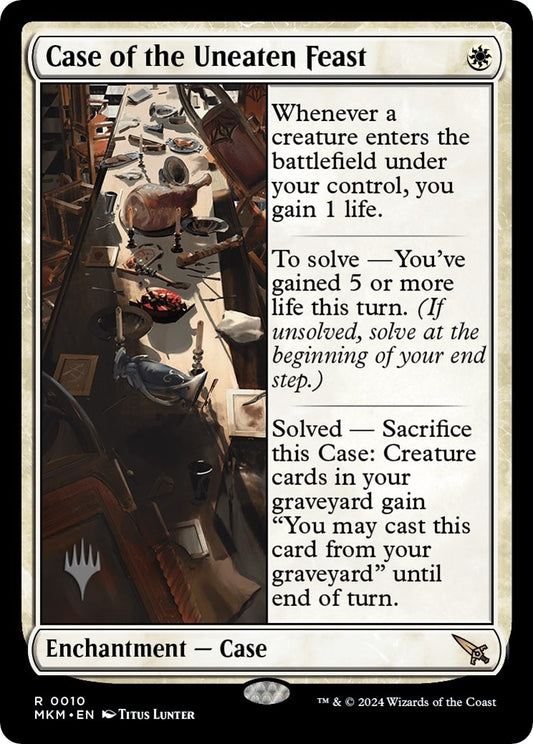 Image for Case of the Uneaten Feast (10) (Promo Pack: Murders at Karlov Manor) - Magic: The Gathering