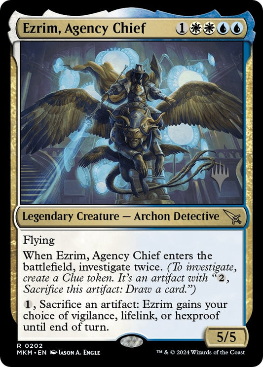 Image for Ezrim, Agency Chief (202) (Promo Pack: Murders at Karlov Manor) - Magic: The Gathering