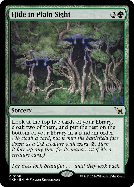 Image for Hide in Plain Sight (166) (Promo Pack: Murders at Karlov Manor) - Magic: The Gathering