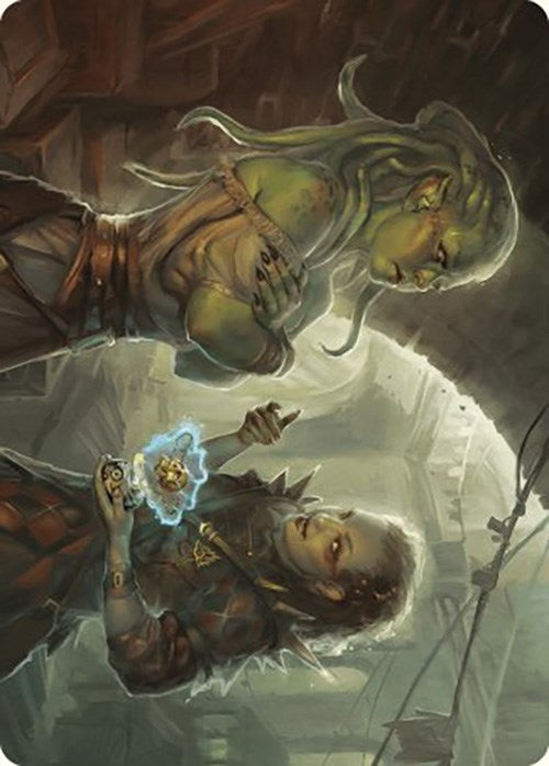 Image for Extract a Confession Art Card (7) (Art Series: Murders at Karlov Manor) - Magic: The Gathering