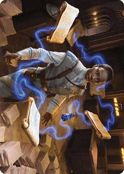 Image for Case File Auditor Art Card (3) (Art Series: Murders at Karlov Manor) - Magic: The Gathering