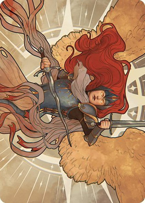 Image for Aurelia, the Law Above Art Card (36/49) (36) (Art Series: Murders at Karlov Manor) - Magic: The Gathering