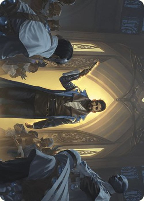Image for Auspicious Arrival Art Card (2) (Art Series: Murders at Karlov Manor) - Magic: The Gathering