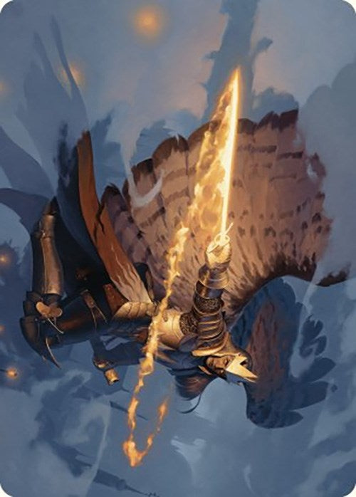 Image for Aurelia's Vindicator Art Card (1) (Art Series: Murders at Karlov Manor) - Magic: The Gathering
