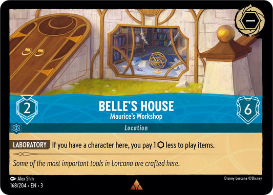 Image for Belle's House - Maurice's Workshop (168/204) (Into the Inklands) - Disney Lorcana
