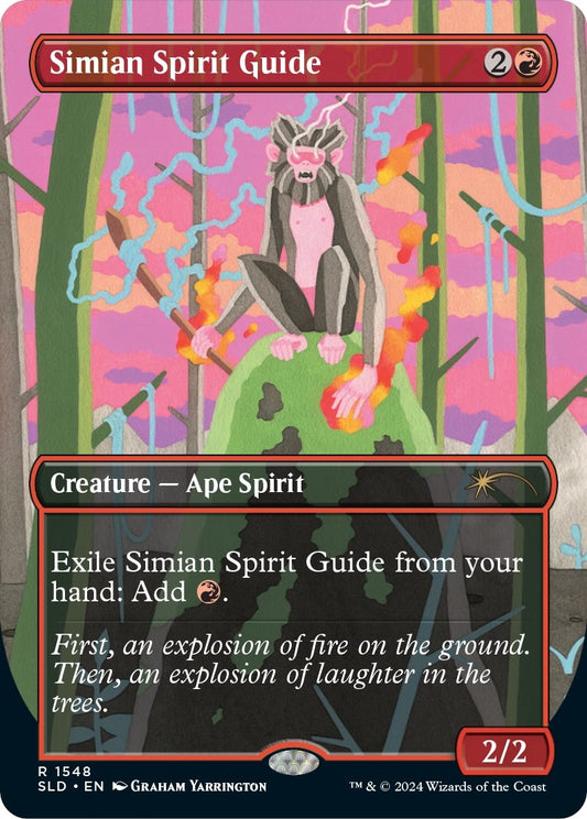 Image for Simian Spirit Guide (1548) (Secret Lair Drop Series) - Magic: The Gathering