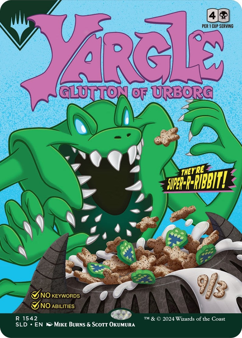Image for Yargle, Glutton of Urborg (1542) (Secret Lair Drop Series) - Magic: The Gathering