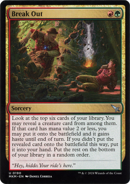 Image for Break Out (b) (190) (Murders at Karlov Manor) - Magic: The Gathering