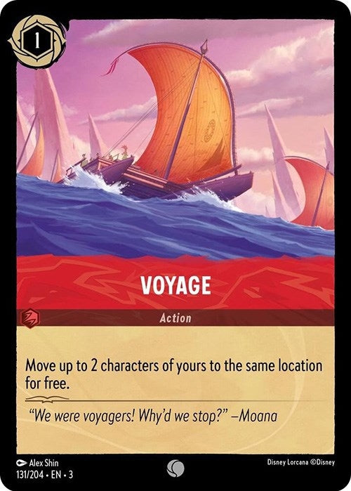 Image for Voyage (131/204) (Into the Inklands) - Disney Lorcana