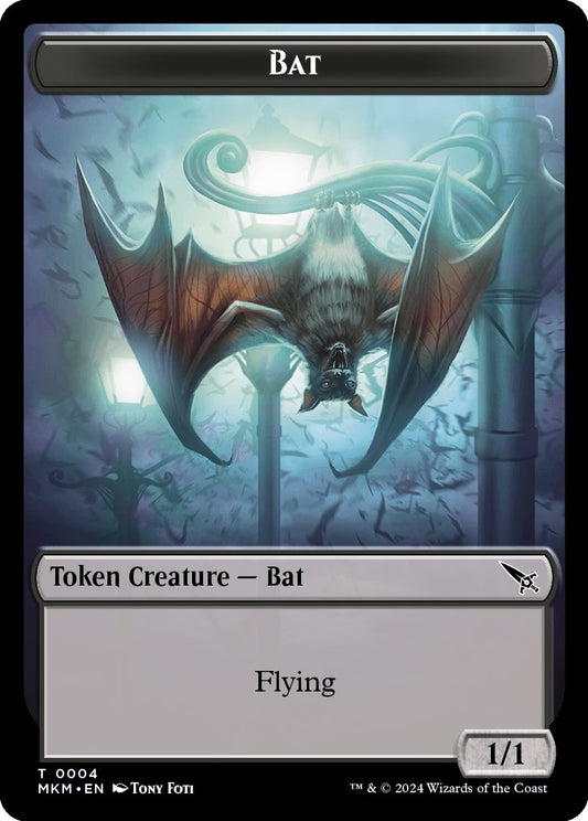 Image for Bat Token (4) (Murders at Karlov Manor) - Magic: The Gathering