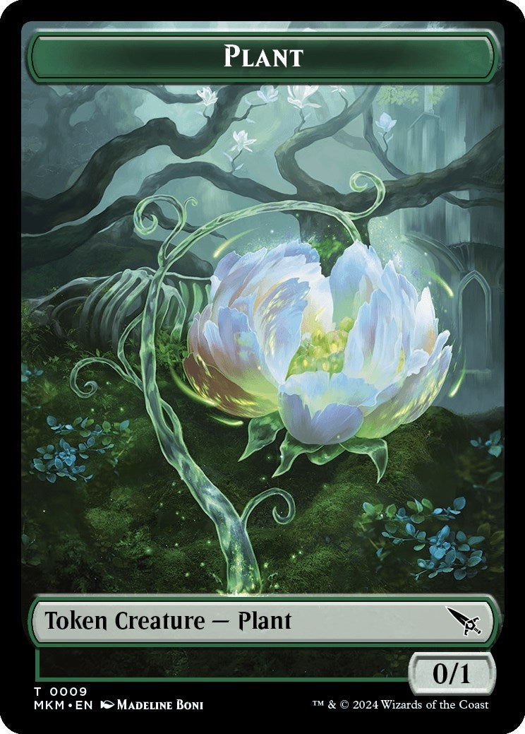 Image for Plant Token (9) (Murders at Karlov Manor) - Magic: The Gathering
