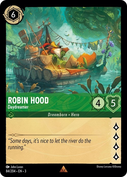 Image for Robin Hood - Daydreamer (84/204) (Into the Inklands) - Disney Lorcana