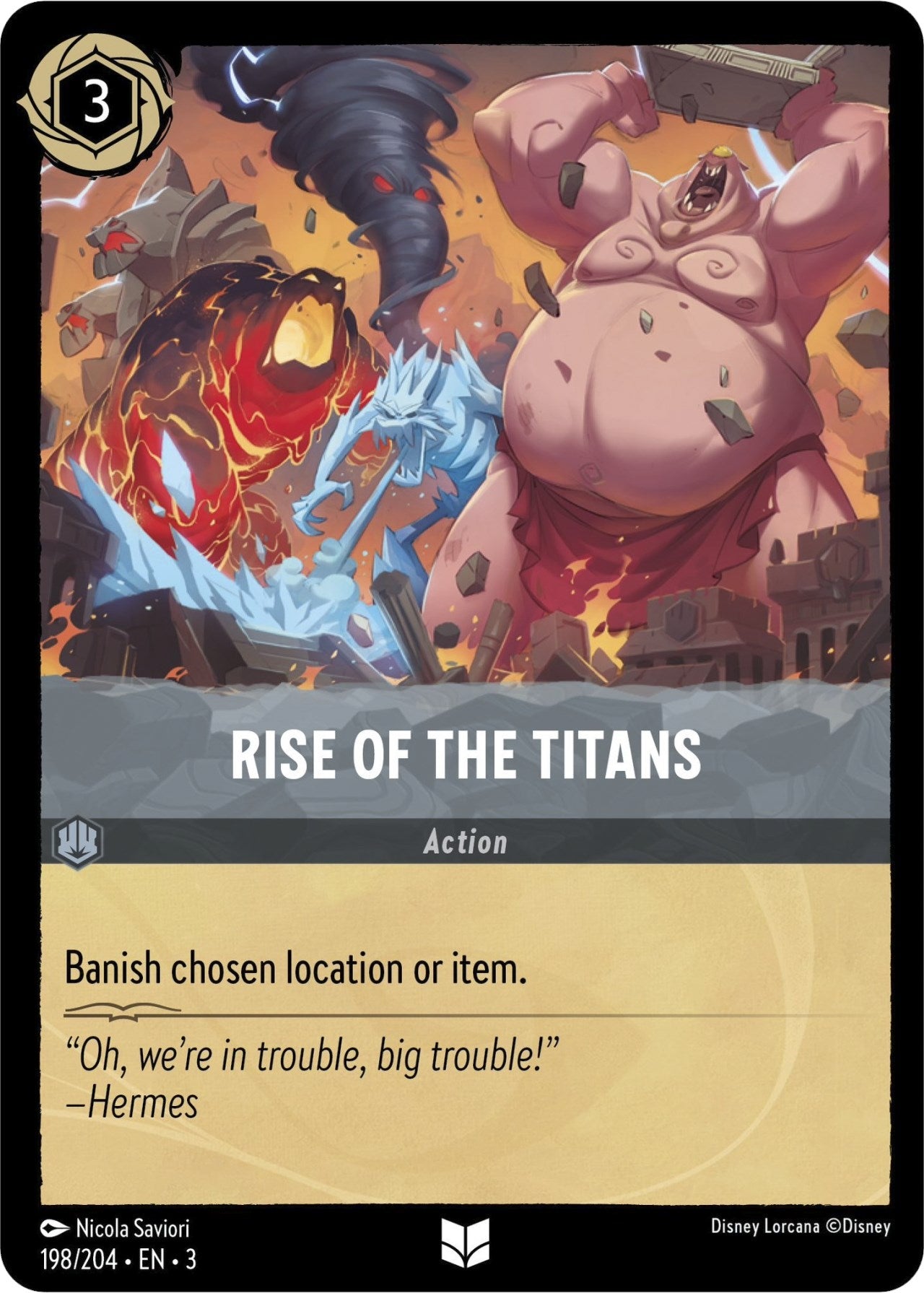 Image for Rise of the Titans (198/204) (Into the Inklands) - Disney Lorcana