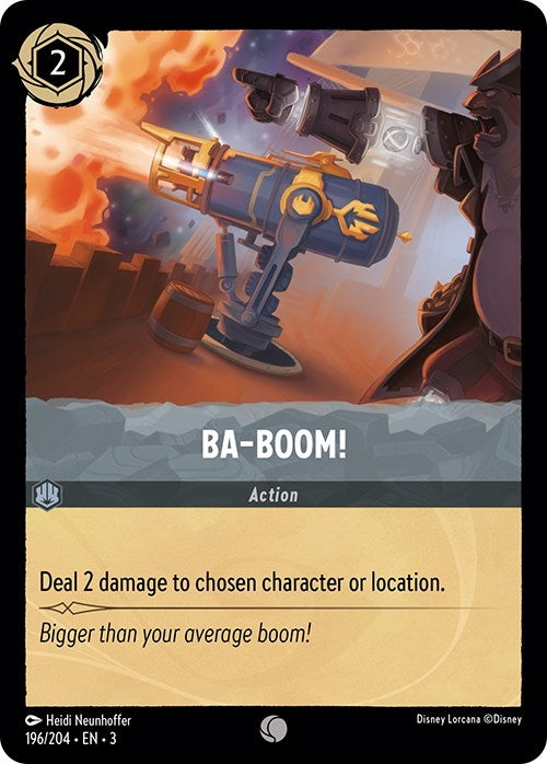 Image for Ba-Boom! (196/204) (Into the Inklands) - Disney Lorcana