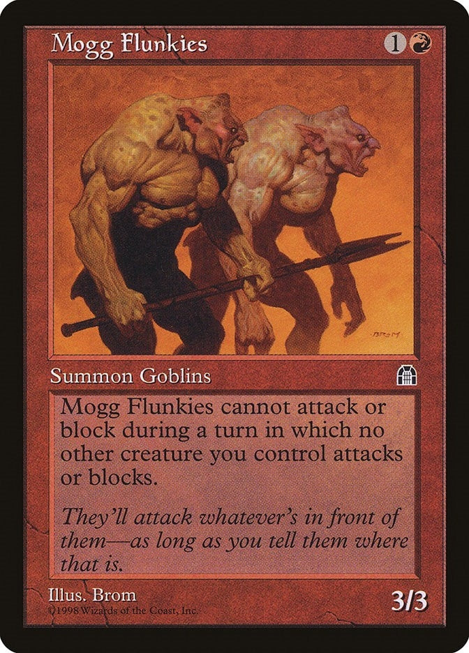 Image for Mogg Flunkies (Stronghold) - Magic: The Gathering