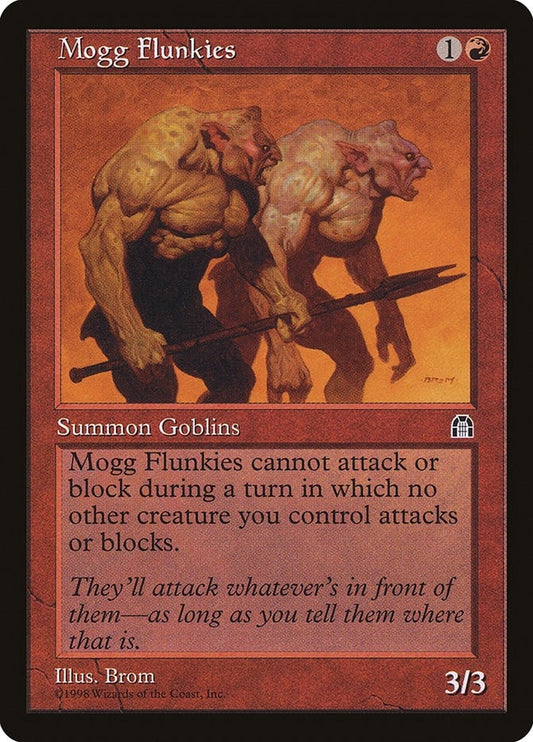 Image for Mogg Flunkies (Stronghold) - Magic: The Gathering