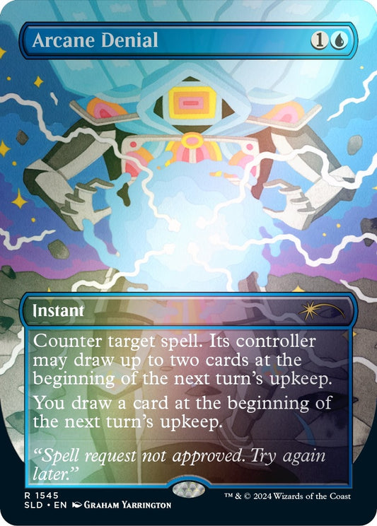 Image for Arcane Denial (Rainbow Foil) (1545) (Secret Lair Drop Series) - Magic: The Gathering