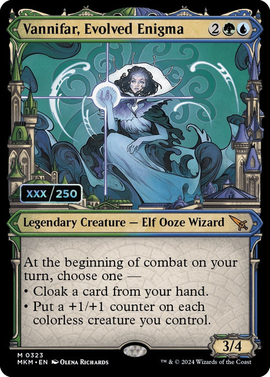 Image for Vannifar, Evolved Enigma (Serial Numbered) (323) (Murders at Karlov Manor) - Magic: The Gathering