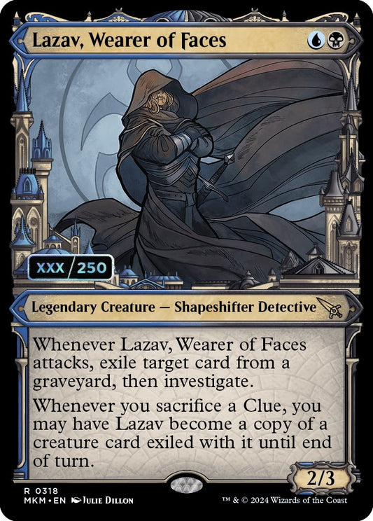 Image for Lazav, Wearer of Faces (Serial Numbered) (318) (Murders at Karlov Manor) - Magic: The Gathering