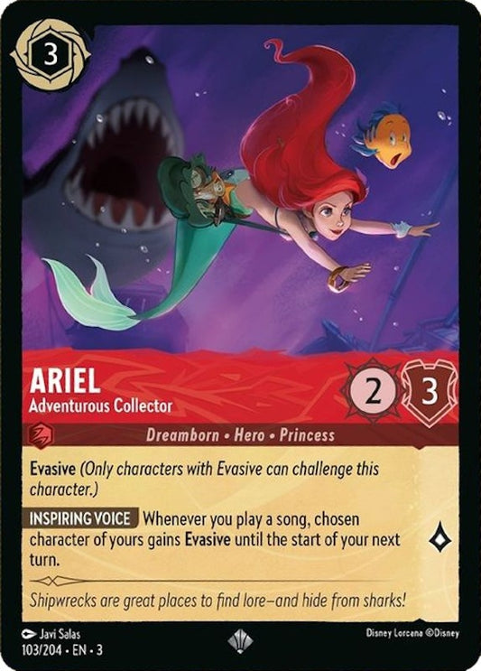 Image for Ariel - Adventurous Collector (103/204) (Into the Inklands) - Disney Lorcana