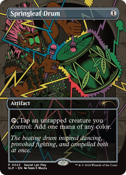 Image for Springleaf Drum (22) (Secret Lair Showdown) - Magic: The Gathering