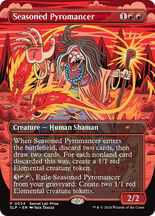 Image for Seasoned Pyromancer (24) (Pro Tour Promos) - Magic: The Gathering