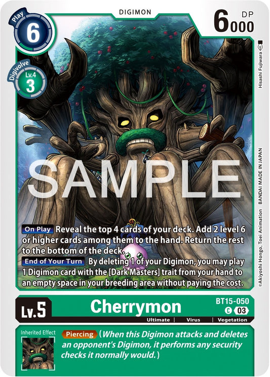 Image for Cherrymon (BT15-050 C) (Exceed Apocalypse) - Digimon Card Game