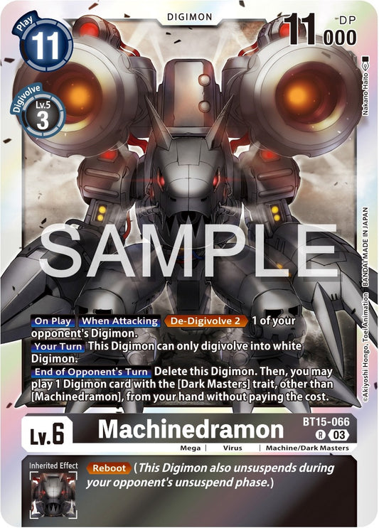 Image for Machinedramon (BT15-066 R) (Exceed Apocalypse) - Digimon Card Game