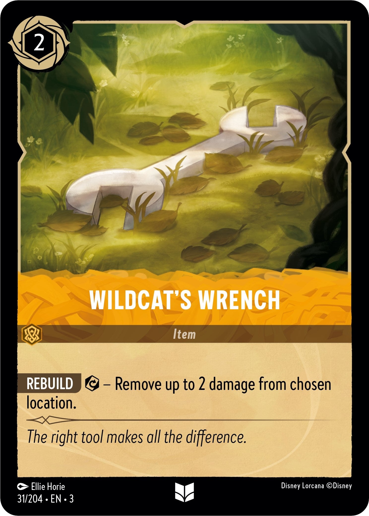 Image for Wildcat's Wrench (31/204) (Into the Inklands) - Disney Lorcana