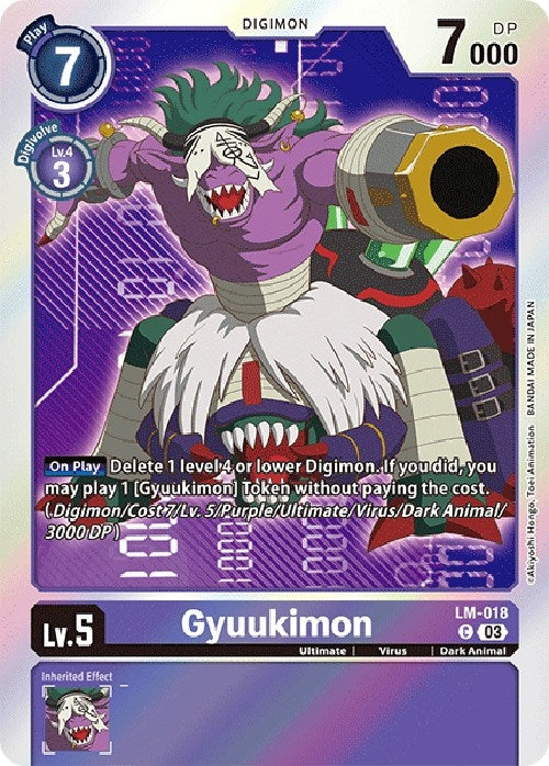 Image for Gyuukimon (English Exclusive) (LM-018 C) (Exceed Apocalypse) - Digimon Card Game