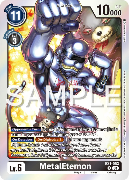 Image for MetalEtemon (Official Tournament Pack Vol.12) (EX1-053 U) (Classic Collection) - Digimon Card Game