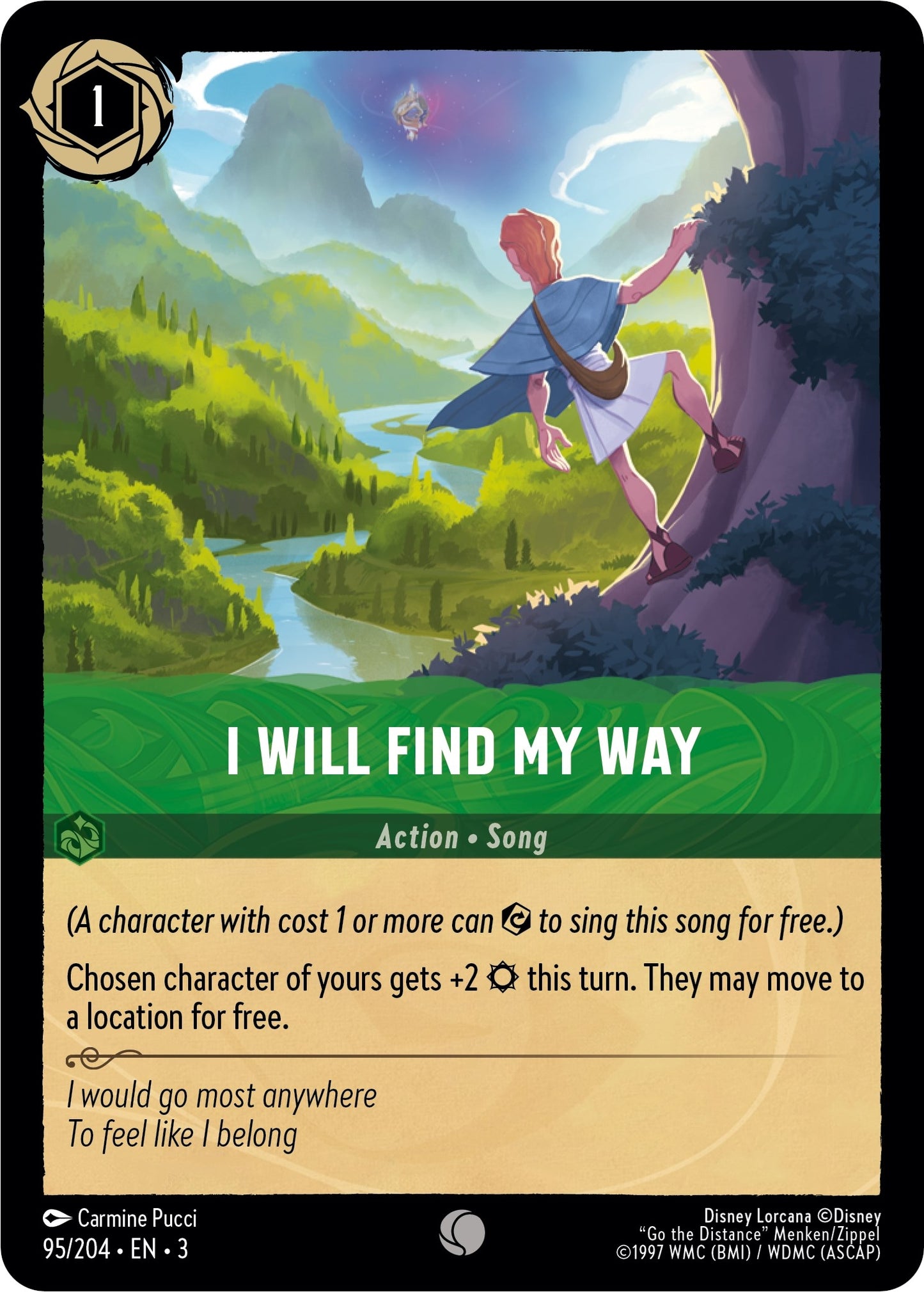 Image for I Will Find My Way (95/204) (Into the Inklands) - Disney Lorcana